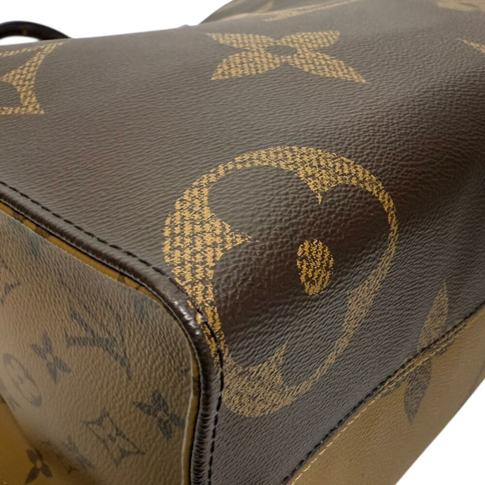 Louis Vuitton On The Go Tote Bag Monogram Giant Brown - Picture 6 of 10